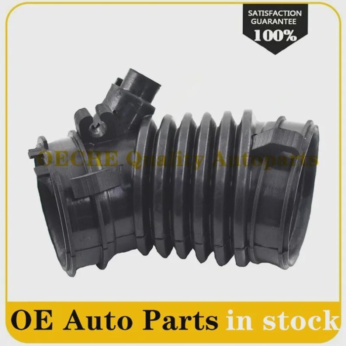 17225-R1A-A01 17225R1AA01 New Air Flow Tube Intake Duct Hose for Honda Civic 2012 2013 2014 2015 17
