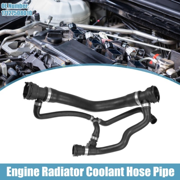 UXCELL Engine Radiator Coolant Heater Hose for BMW 745i 745Li Base 4.4L V8 - Gas 2002 2003 2004 200
