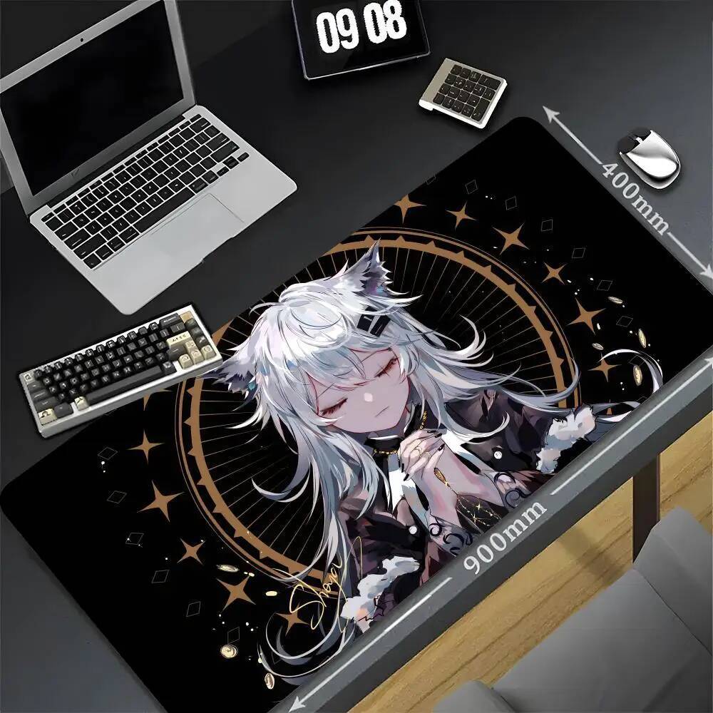 Arknights Lappland แผ่นรองเมาส์ 90x40 ซม.โต๊ะ Xxl Pc Gamer คอมพิวเตอร์สําหรับเล่นเกม Offices Mousepa