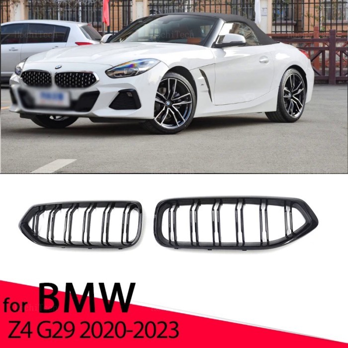 Car Front Bumper Grilles Kidney Racing Grill For BMW Z4 2019 - 2024 G29 Roadster M40i sDrive 25i Do