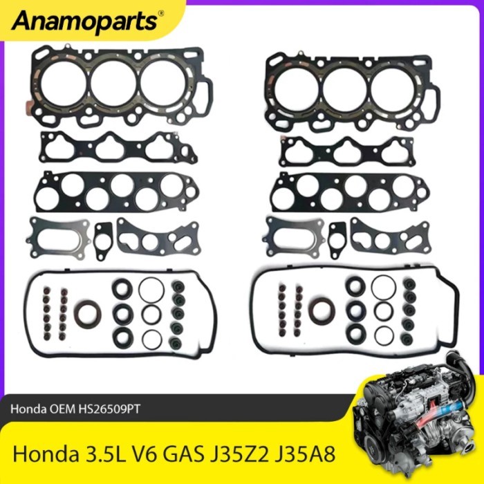 Engine Parts Cylinder Head Gasket Set Fit 3.5 L J35Z2 J35A8 For Honda Accord Crosstour Odyssey Pilo
