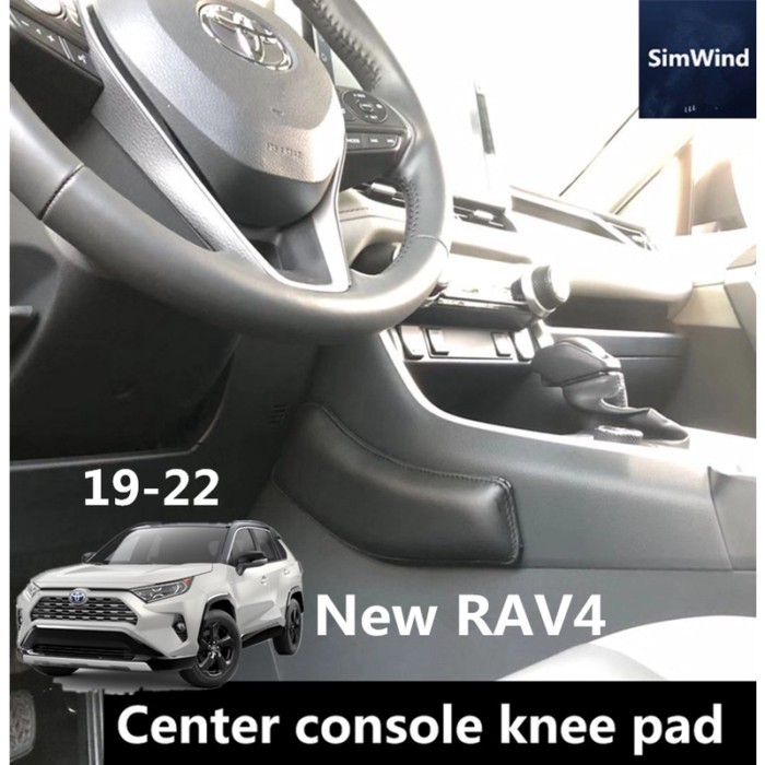 For Toyota RAV4 2019-2022 Car knee cusion pad Interior Accessories car Knee pad cusion Center Conso
