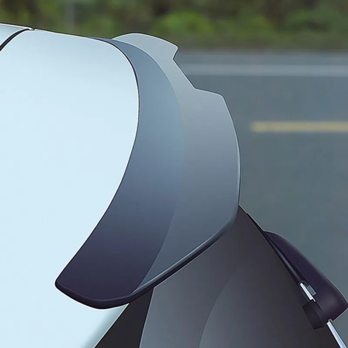 For Mostly Hatchback SUV 99CM Universal Car Spoiler Wings Vehicles Rear Roof Trunk Ducktail Lip Win