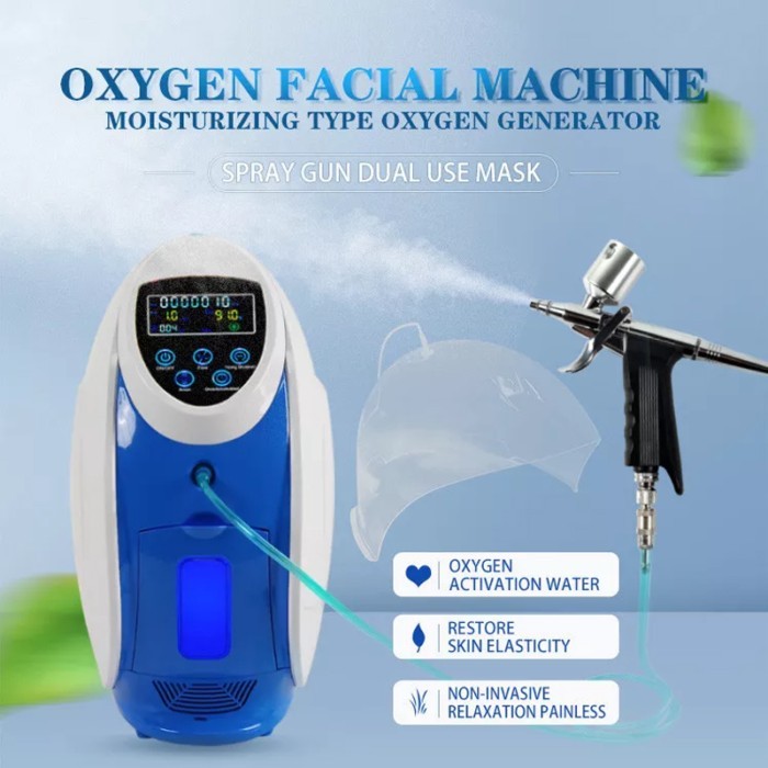 Newest Korea O2 To Derm Water 98% Oxygen Jet O2derm Oxygen Facial Mask Dome Oxygen Infusion O2toder
