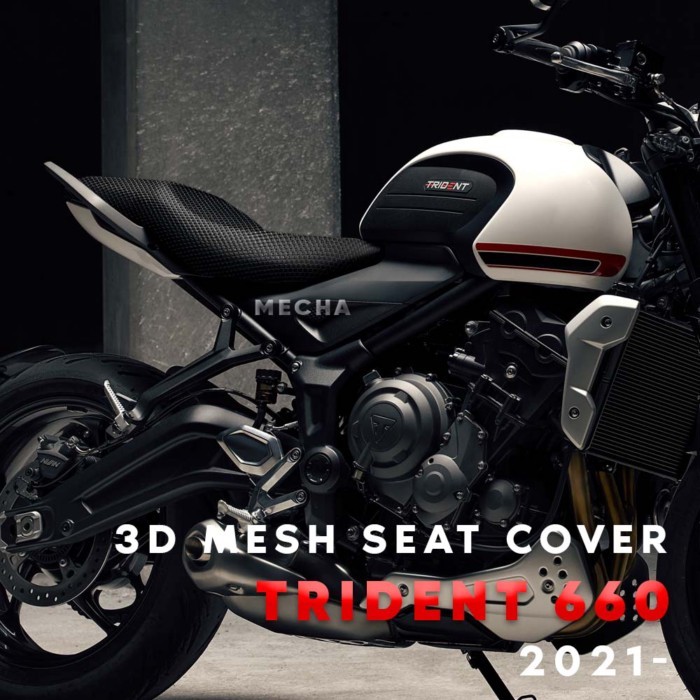 For Trident 660 Trident660 Motorcycle Accessories 3D mesh elasticity Protecting Cushion Seat Cover