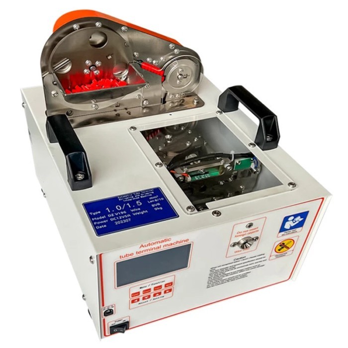 BVR 0.5/0.75/1.0/1.5/2.5 Tube Type Terminal Crimping Machine European Pin Type Terminal Stripping A