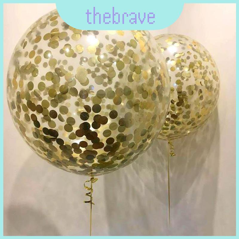 Vibrant 12" Confetti Balloon Latex Helium Perfect สําหรับงานปาร์ตี้ที่จดจําวันเกิดงานแต่งงาน