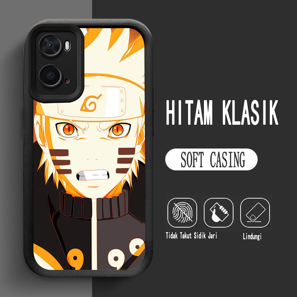 เคสสําหรับ OPPO A76 A96 A77s A57e A77 A36 A57 A57s Soft L-16 Naruto