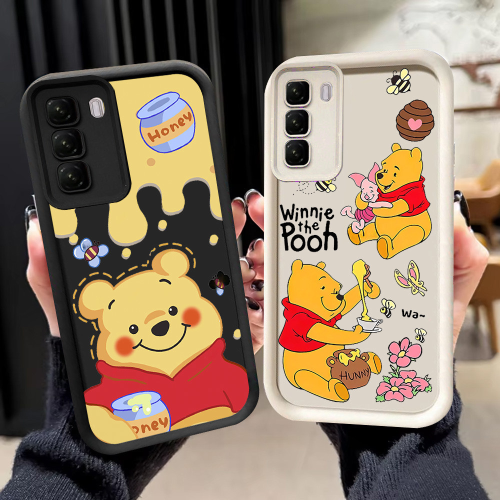 N-66 Winnie the Pooh Soft Casing สําหรับ Infinix HOT 50 50i 60 60i Pro Plus