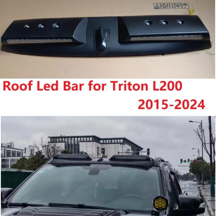 Car Accessories Roof Led bar For Mistubishi Triton L200 2015-2024 Roof Rack Led Lights Led Bars Car