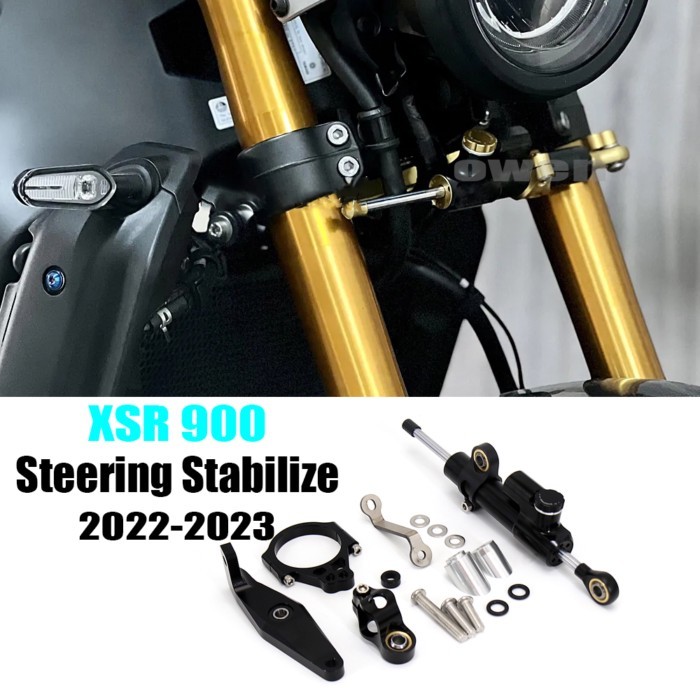 For Yamaha XSR900 XSR 900 Motorcycle Steering Stabilize Damper Bracket XSR900 XSR 900 Xsr900 xsr900