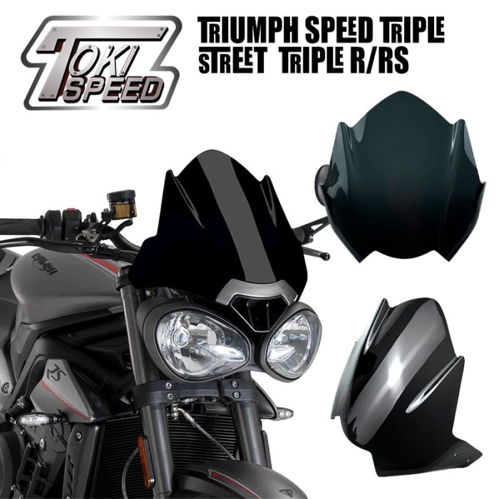 Windshield For Triumph Speed Triple R RS S 765 R RS 765RS 765R Motorcycle Windscreen Wind Deflector
