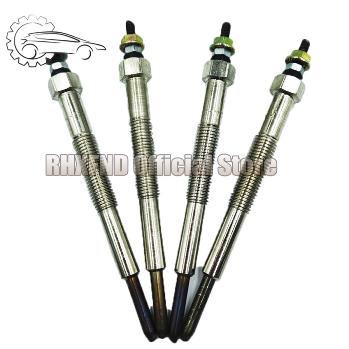 4PCS 23V PM163 ME007649 ME007637 Glow Plug Assy For Mitsubishi 4D34-2AT4 4D34-2AT6 6D31-1AT2 4D31T