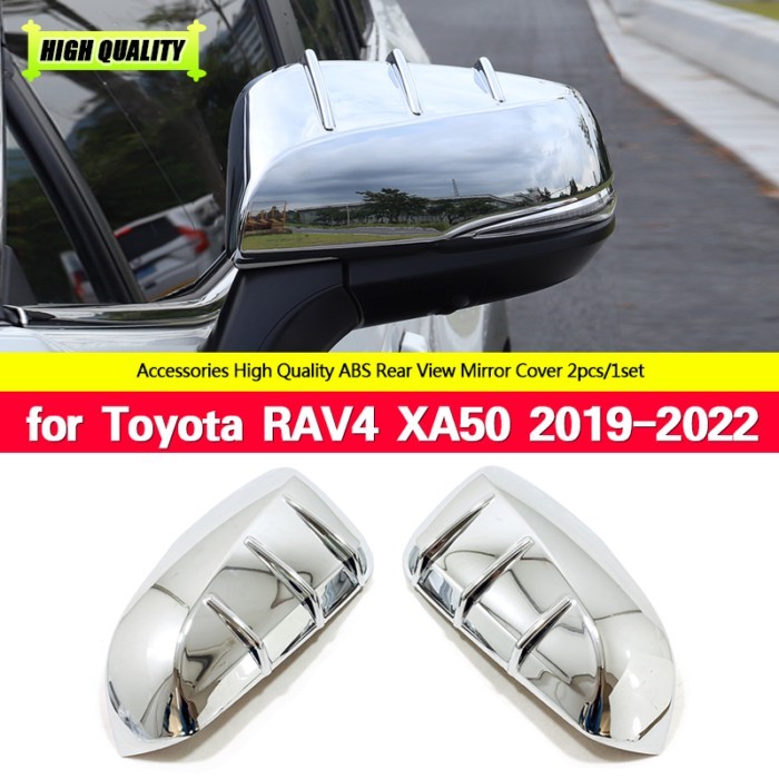 For Toyota RAV4 XA50 2019 2020 2021 2022 RAV 4 XA 50 Car Rearview Mirror Side Molding Cover Trim AB