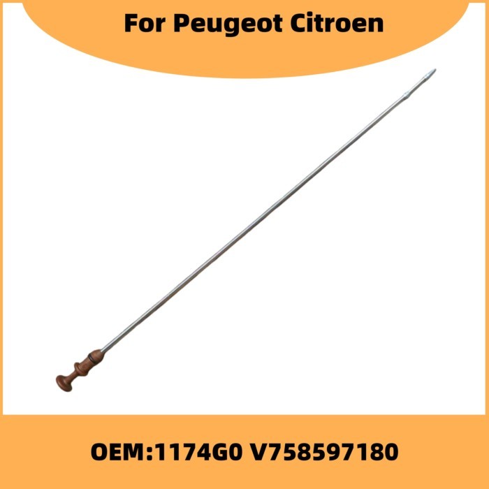 1174G0 V758597180 Engine Oil Dipstick For Peugeot 207CC 3008 308 RCZ Citroen C4 C4L DS4 DS5 DS6