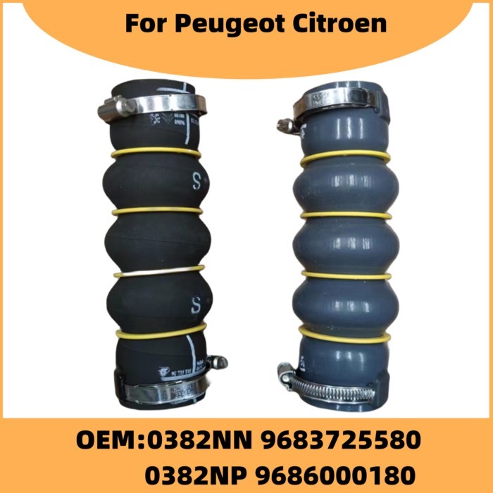 0382NN 0382NP 9683725580 9686000180 Car Parts 1.2T Turbocharged Air Tube For Peugeot Citroen C4L C4