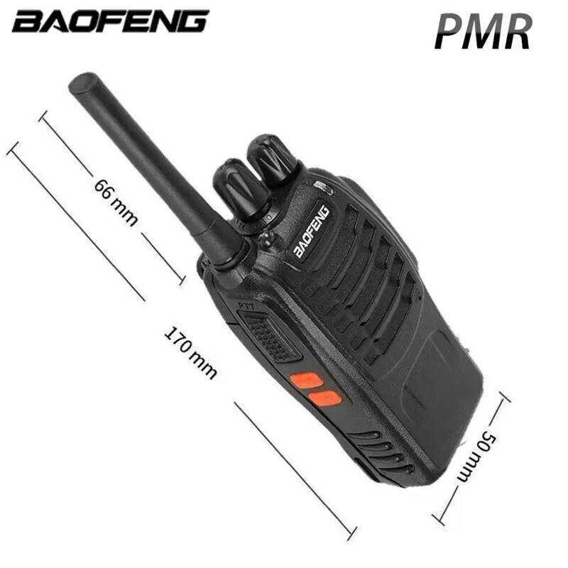 ▥ วิทยุพกพา 16 ช่อง Bf88E PMR 5W 446MHz บ้านโรงแรมวิทยุ