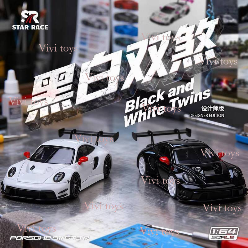 {{ของเล่นlvivi}} Porsche 911 GT3 R 1: 64 2025 Suzuka 1,000 Mile Challenge #7 โมเดลรถยนต์ 360128