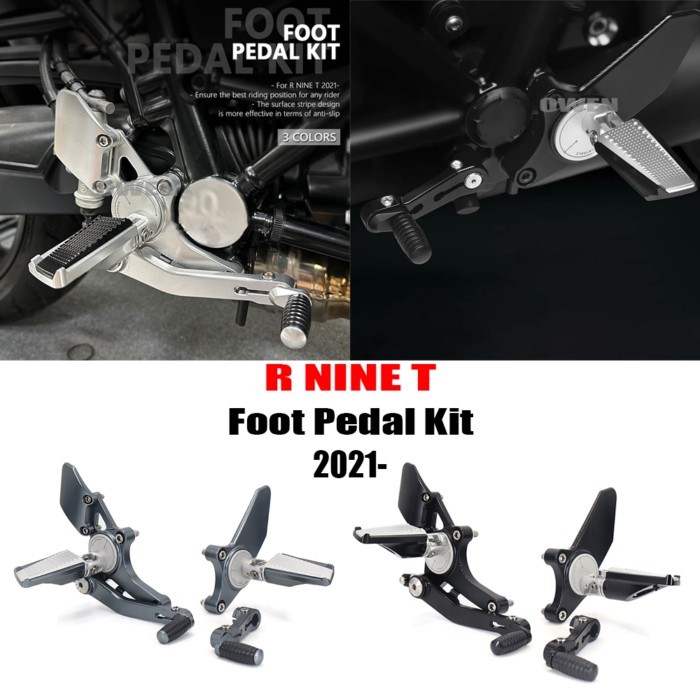 For BMW R NINET R9T 2021-2023 Foot Peg Pedal Bracket Rninet R9T Foot Pedal Kit Footrest Equipment R