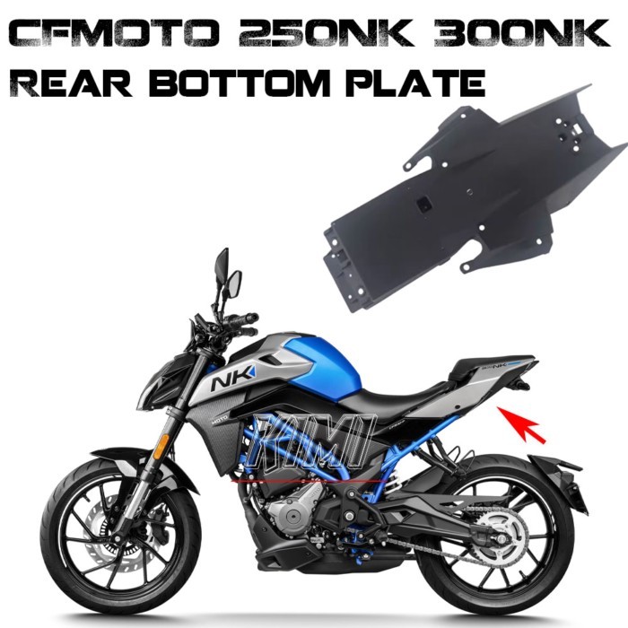 For CFMOTO Accessories 250NK 300NK NK250 NK300 Motorcycle Rear Bottom Plate