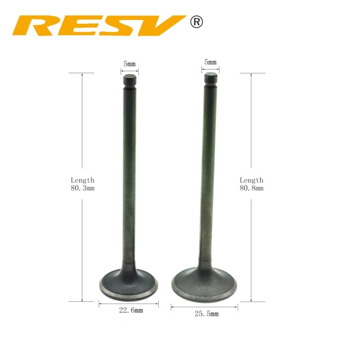 RESV for TVS STAR HLX125 HLX150 HLX 125 150 cc Trak 150 Valve Intake Exhaust Stem Valve Oil Seal