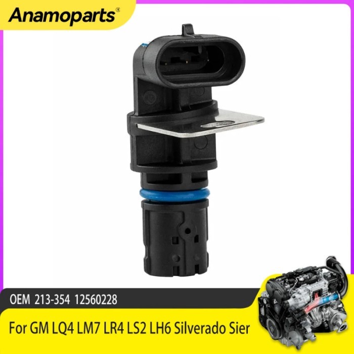 Engine Crankshaft Position Sensor For GM LQ4 LM7 LR4 LS2 LH6 Silverado Sier 12560228