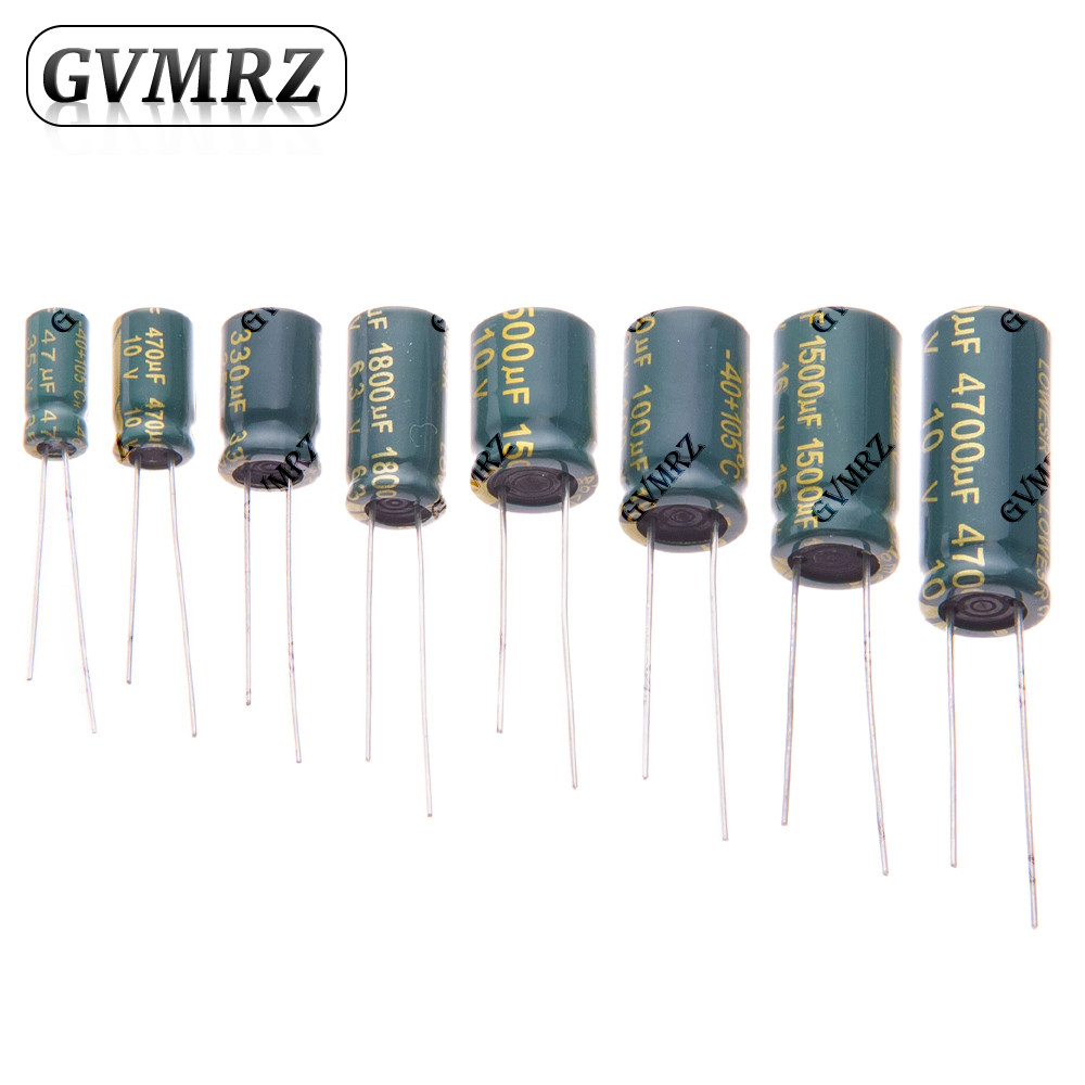 25V 35V 50V 63V 100V 160V ความถี่สูงต่ํา ESR ตัวเก็บประจุอลูมิเนียม 3300UF 4700UF 2200UF 470UF 680UF