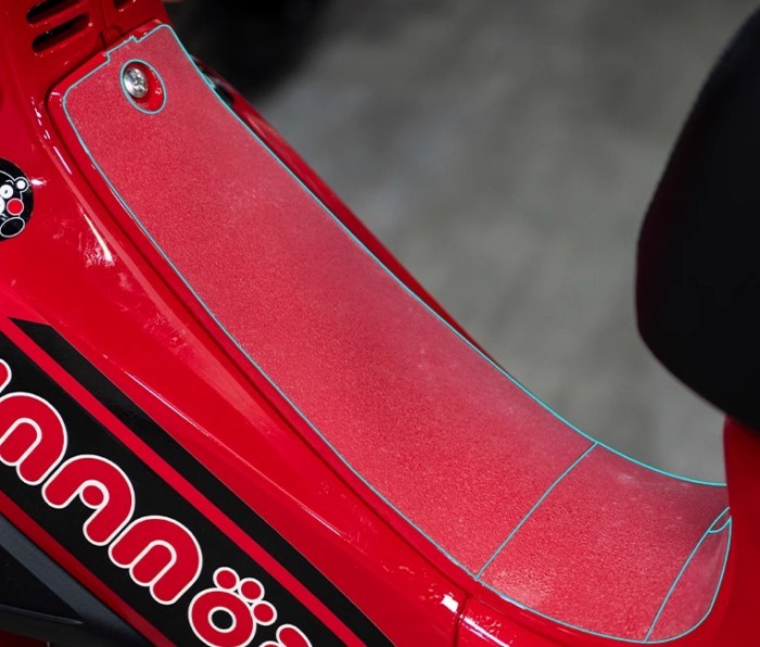 FOR  Cross Cub 110 CC110 CC 110 CC110 Motorcycle Tank Pad Protector Leather Frosting Sticker Decals