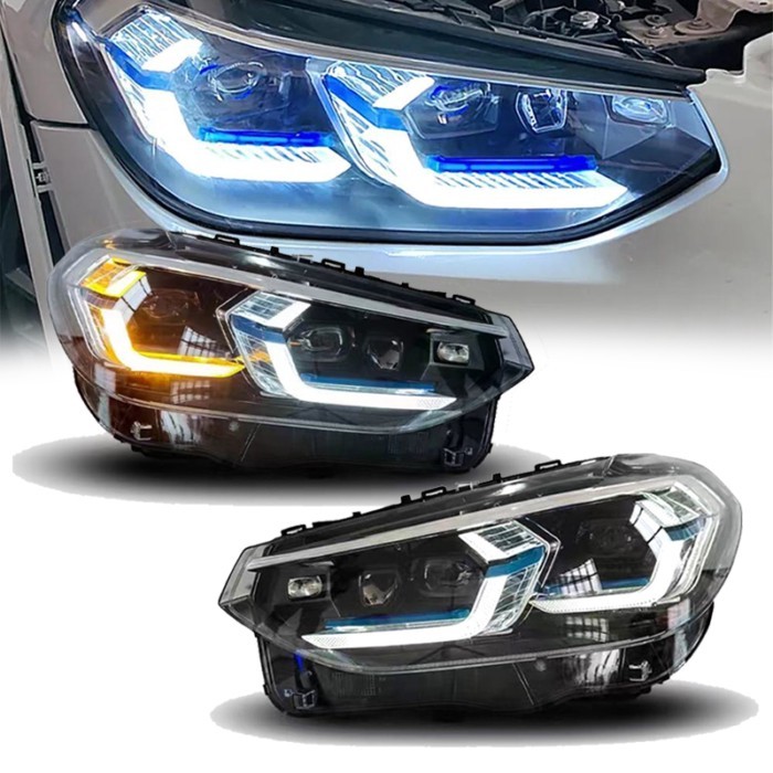 Car Headlight For BMW X3 2018-2021 Upgrade to full LED Tail Light Head Lamp DRL Head Lamp Front lig