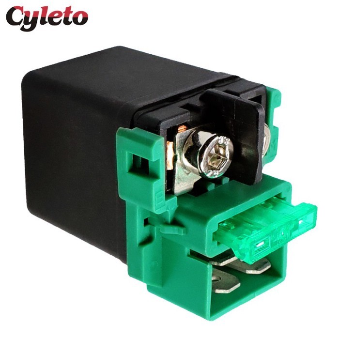 1/2pcs Cyleto Motorcycle Starter Solenoid Relay For Honda CA 125 Rebel CA125 CH250 Elite CMX250 CMX