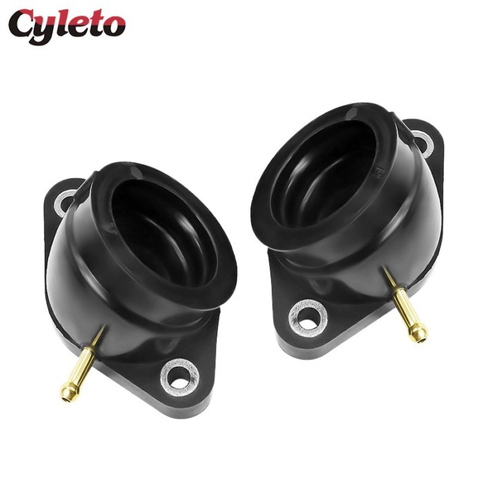 Carburetor Intake Manifold Pipe Interface Adapter for Yamaha XV400 XV 400 Virago 91-94 XV535 XV 535