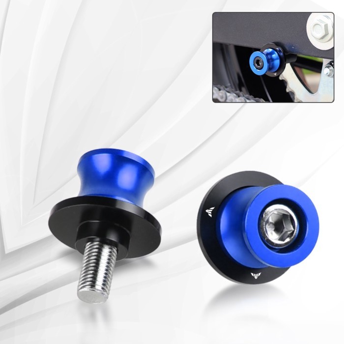 M6 For Yamaha MT-09 MT07 Tracer MT03 MT10 MT01 Motorcycle Swingarm Spools Slider Stand Screw CNC Al