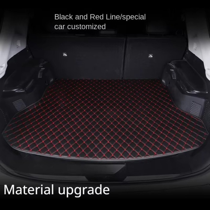 PU Leather Custom Car Trunk Mats for Mercedes-Benz E-Class C238 W213 A238 EV Interior Details Car A