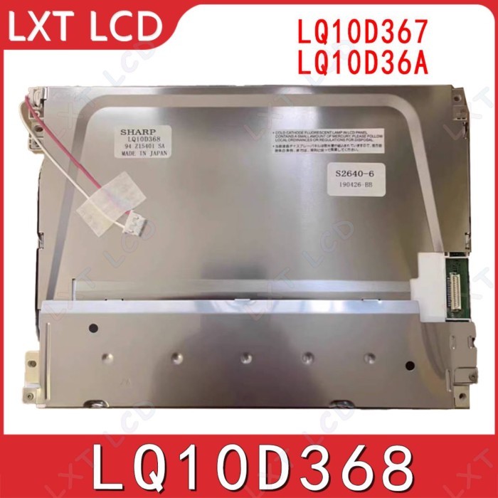 LCD Display Original NEW For LQ10D368 LQ10D367 LQ10D36A For Sharp 10.4 Inch LCD Panel Display Modul