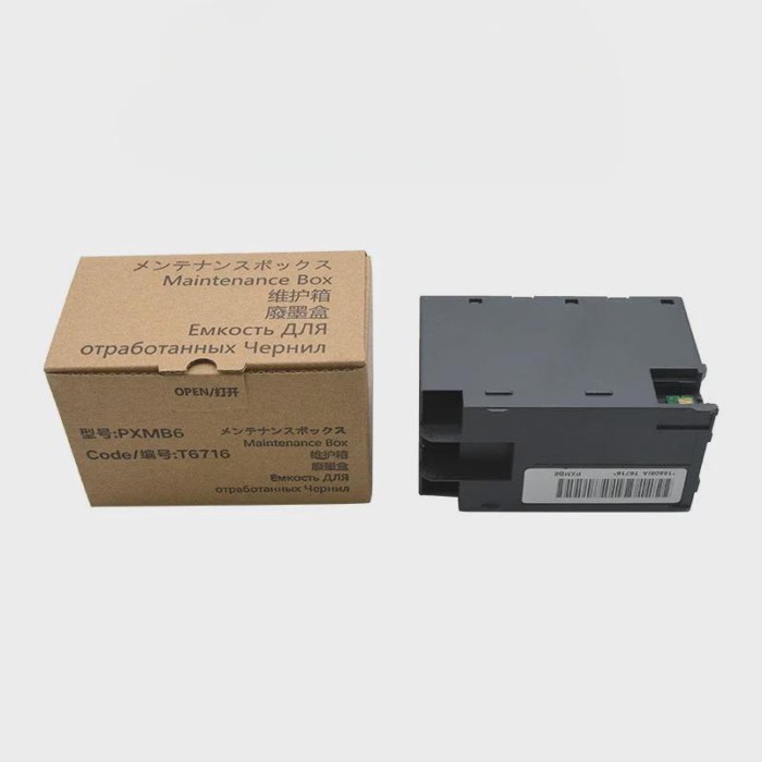 1X PXMB8 T6716 Waste Ink Tank Maintenance Box for EPSON WF C5210 C5290 C5710 C5790 M5298 M5299 M579