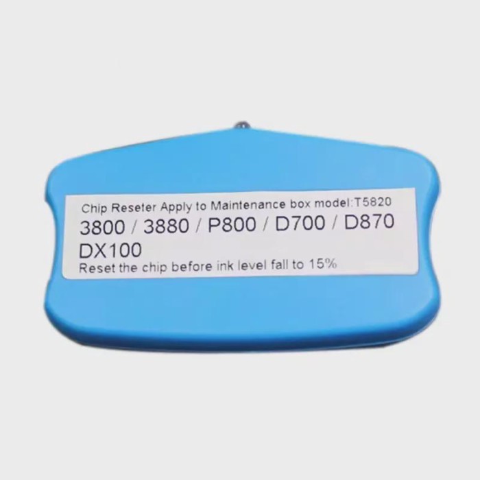 T5820 C13T5820 Maintenance box Ink Tank Chip resetter for Epson Surelab D700 for Fuji DX100 p800 P8