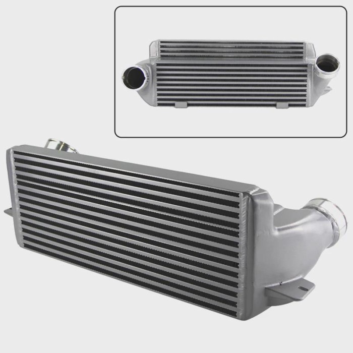 Intercooler Tuning Performance For BMW N54/N55 Engines E82 E88 135i 08-13,E90 E92 335i 07-11 Silver
