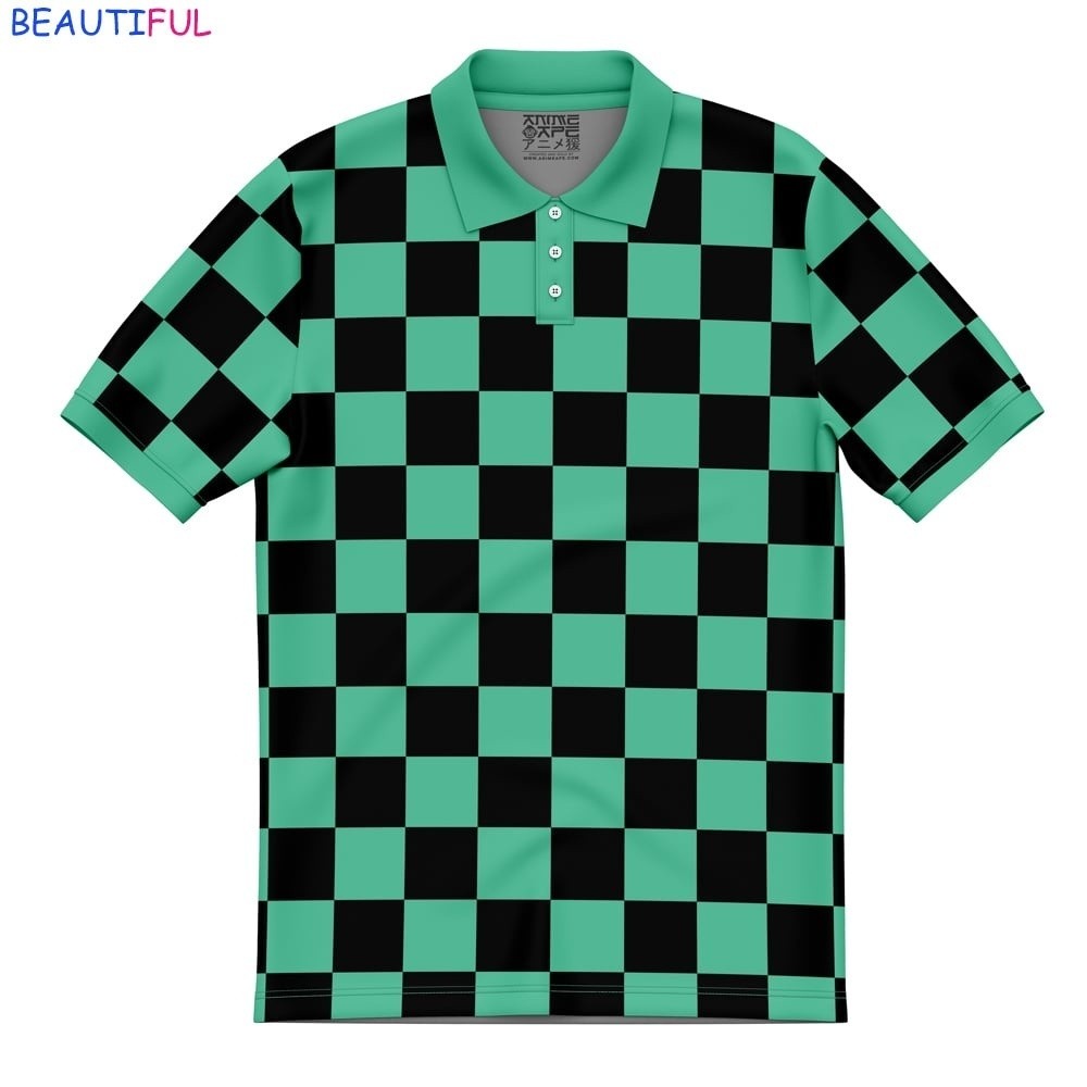 เสื้อโปโล Tanjiro Kamado Demon Slayer
