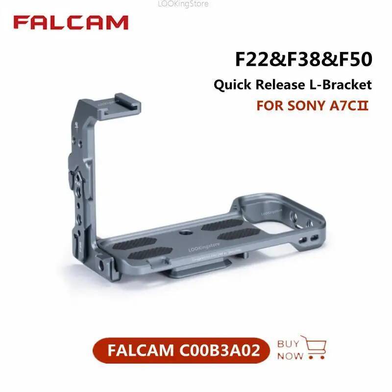 FALCAM F22 F38 F50 Quick Release กล้อง L-Bracket Quick Release แผ่นด้านล่างสําหรับ SONY A7C2 C00B3A0