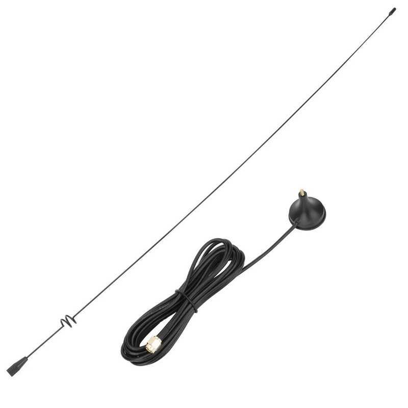 ▥  Ut-108Uv Antenna Sma-Male VHF UHF Magnetic Mobile Aerial For  Two Way Radio Uv-