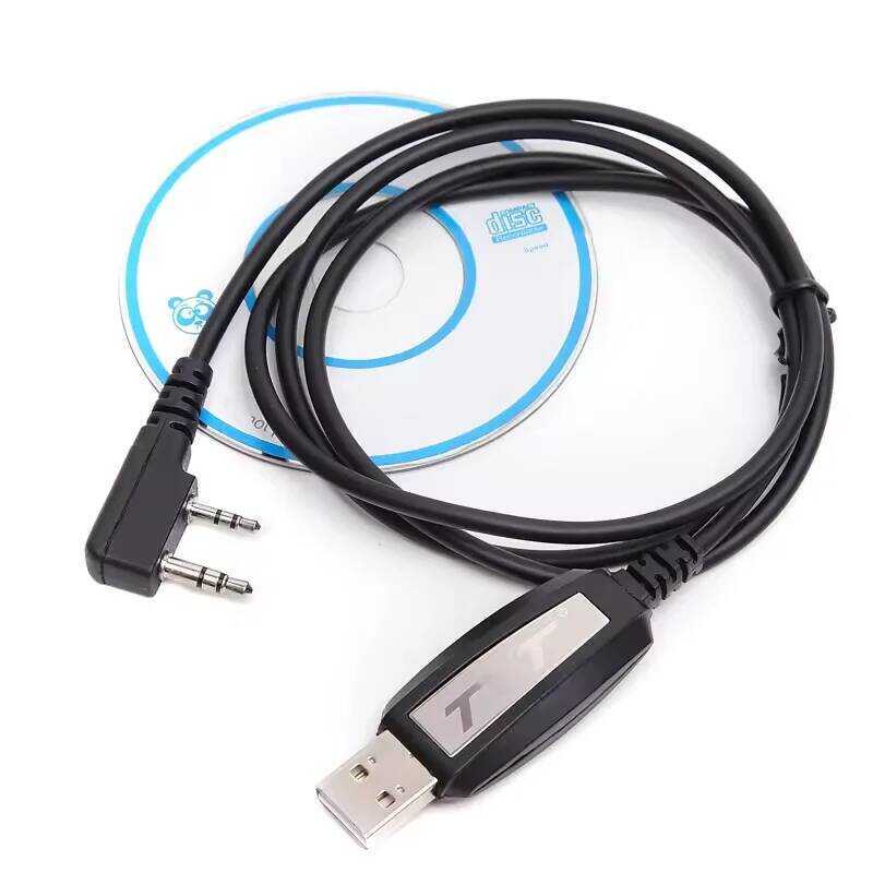 ▥ Original USB Programming Cable With CD For Walkie Talkie TYT Th-Uv8000d Th-F8 Dm-Uvf10 Two Wa