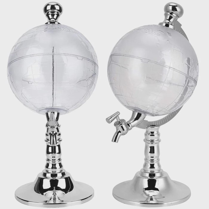3.5L Global Decanter Beverage Dispenser, Home Beer Beverage Gas Station
