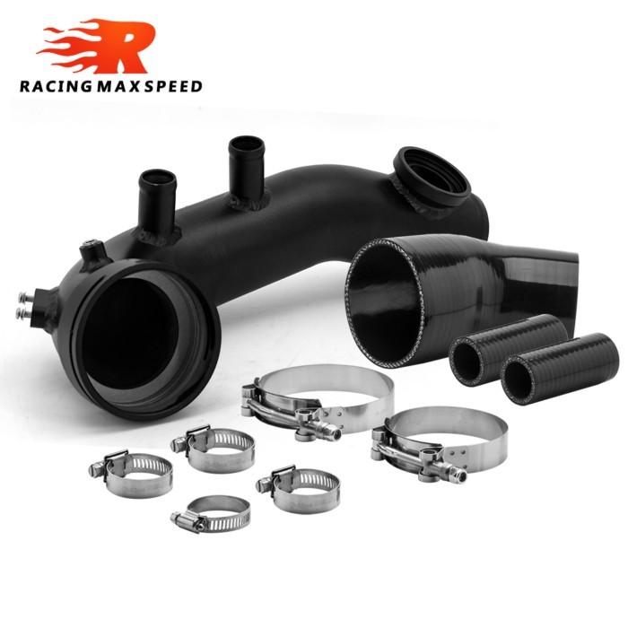Air intake turbo hose Aluminum Replacement Charge pipe with BOV flange For SSQV BOV  BMW N54 ITCP-0