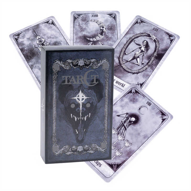 12X7 Skull Minimalist Style Sean cross Dark Tarot shawn Cross Tarot
