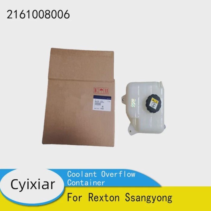 Original Radiator Coolant Overflow Container for Rexton Ssangyong OE 2161008006 COOLANT