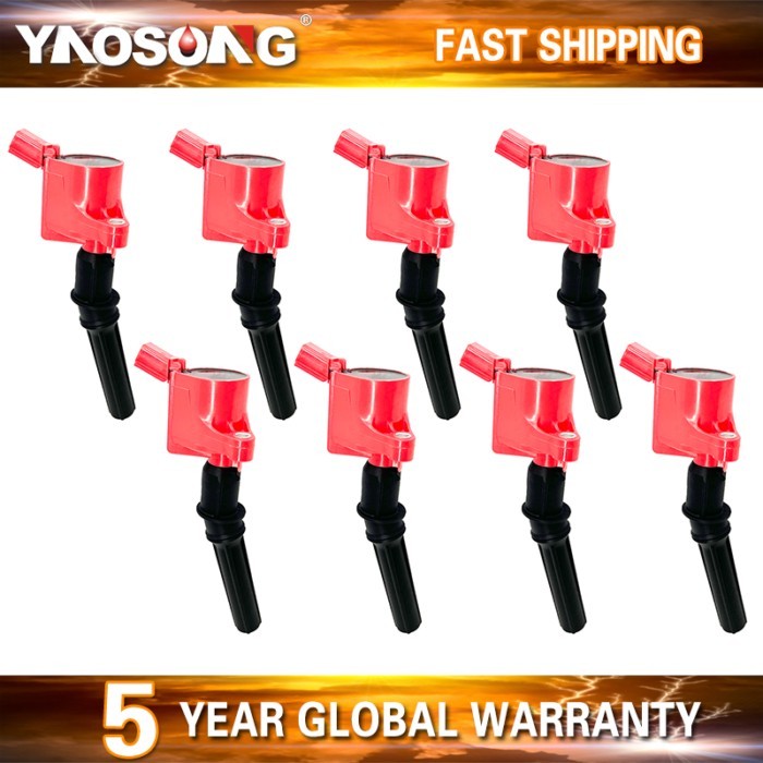 8PCS Ignition coil For Ford  Expedition Super Duty F150 F250 F350 E150 E250 E350 E450 4.6L 5.4L 6.8