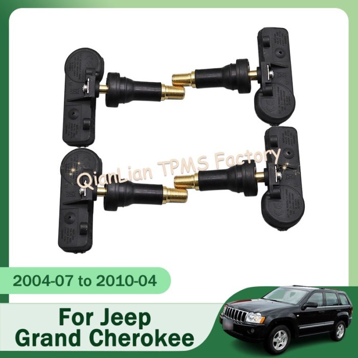 56029481AB 4pcs 433MHz TPMS Tire Pressure Sensor For Jeep Grand Cherokee Compass Patriot Tire Press