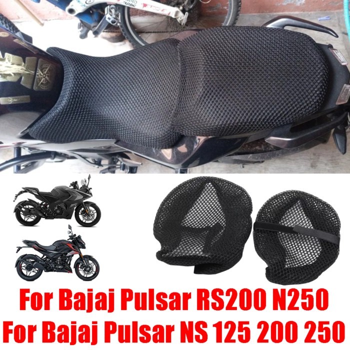 For Bajaj Pulsar RS200 RS N250 NS125 NS200 NS250 NS Motorcycle Accessories Seat Cushion Cover Prote