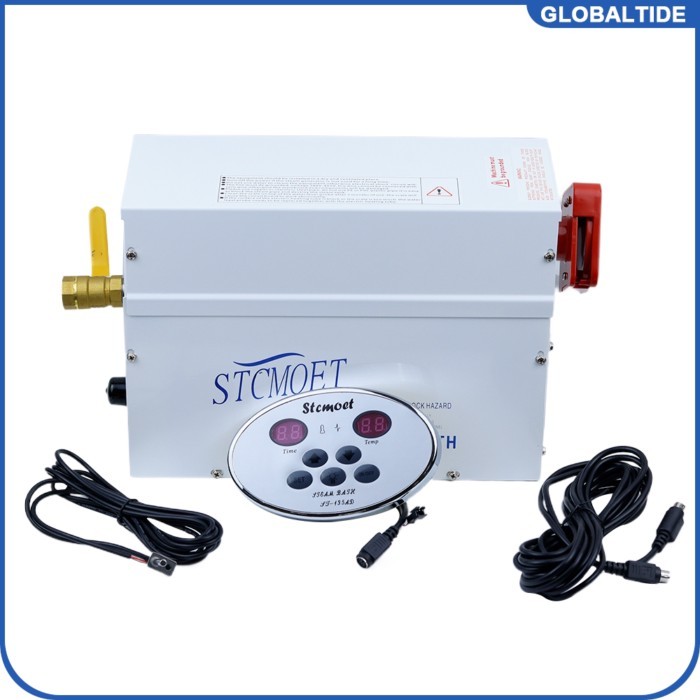 3KW Steam Machine Household Steam Generator Sauna Room Dry Stream Furnace Wet Steam Steamer Digital