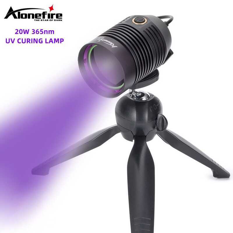 ❤ Alonefire Sv76 20W 365Nm หลอดไฟ UV